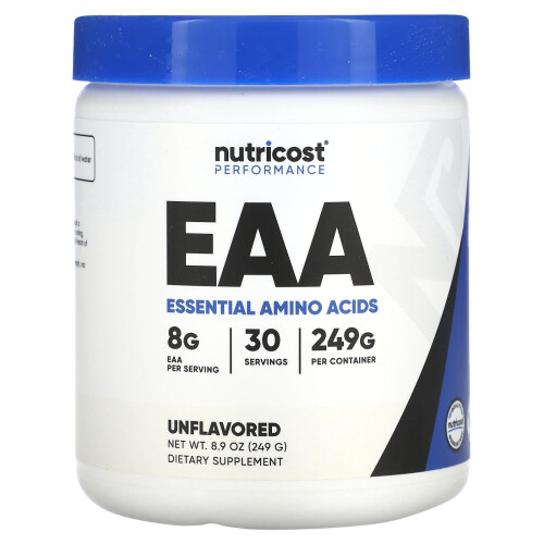 Nutricost, Performanță, EAA, Neaflorit, 8,9 oz (249 g)