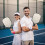 Σετ κουπιών Pickleball από fiberglass με λουλούδια και 2 μπάλες και τσάντα – Συμβατό με 6