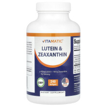 Vitamatic, Lutein & Zeaxanthin, 240 Weichgel