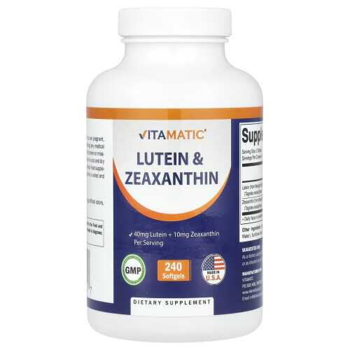 Vitamatic, Luteina e Zeaxantina, 240 Softgels