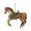 2D Acrylic Christmas Ornament Brown Festive Decor 5
