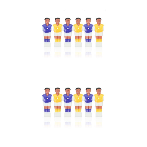 12Pièces Figurines Football Pour Table Multi 1