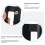 Patio Sliding Door Handle Set with Pull and Flush Lock 6