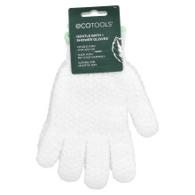 EcoTools, Zachte Bad- en Douchehandschoenen, Ingrediënten met Avocado olie, 1 paar