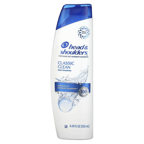 Head & Shoulders Head & Shoulders, Daily Σαμπουάν, Κλασική Καθαρότητα, 8,45 fl oz (250 ml)