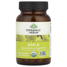 Organic India, Amla, 90 Vegetariska Caps (500 mg per Caps)