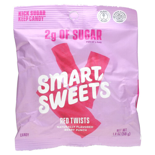 SmartSweets, Röda Vikt, Bärpunch, 1.8 oz (50 g)