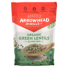 Arrowhead Mills, Eko-ruusu Herneet, Gluteeniton, 16 oz (453 g)