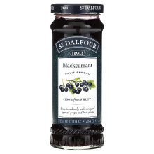 St. Dalfour, Mirtilo Negro, Purê de Frutas, 10 oz (284 g)
