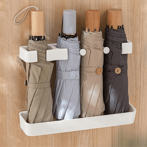 Umbrella Stand Wall Mounted Organizer Space Saving 2