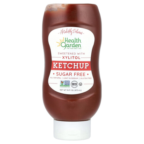 Health Garden, Κέτσαπ, Ελεύθερος από Ζάχαρη, 16 fl.oz. (473 ml)