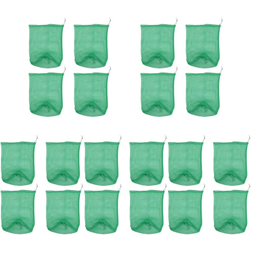 20Pièces Filet Nylon Vert Serrage Résistant 2