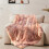 Plaid en flanelle de velours, microfibre polyester, 127 x 152 cm 4