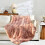 Plaid en flanelle de velours, microfibre polyester, 127 x 152 cm 5
