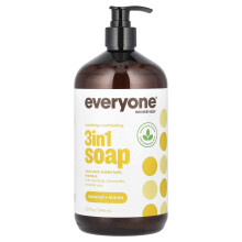 Everyone, 3 in 1 Seife, Kokos + Zitrone, 32 fl oz (946 ml)