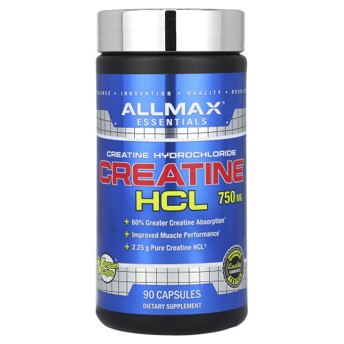 ΑΛΛΜΑΣ, Κρεατίνη HCL, 750 mg, 90 Φύλλα