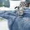 Κουβέρτα Sherpa Fleece Twin 65x90 ίντσες ανοιχτό μπλε 4