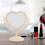FRCOLOR Tabletop Makeup Mirror Tabletop Vanity Mirror PVC 1Set 6