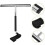 2Pcs Window Squeegee Cleaner Grey Silicone Hook Glass Wiper Tool 2