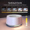 Generatore di rumore bianco con 20 suoni, luce a 10 colori e 5 timer. 3