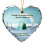 Rainbow Heart Hug Pocket Clear Card Pockets 1 Pack 6