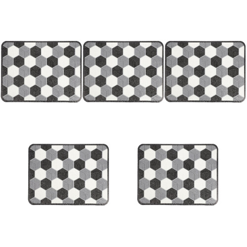 5Pièces Multi Coloré Matériau Haut Absorption Cuisine 2