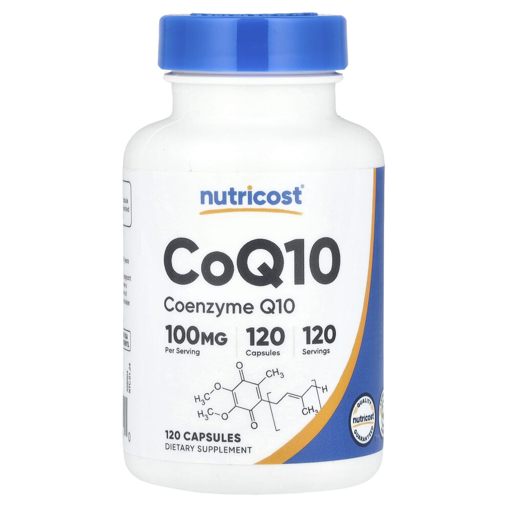 Nutricost , Coq10, 100 Mg, 120 Capsules