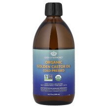 Queen of the Thrones, Ekologisk Guld Castor Olja, Kallpressad, 16,9 fl oz (500 ml)