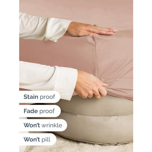 Lençol de elástico branco tamanho King com bolso profundo de 45 a 60 cm (18 a 24 polegadas) 2