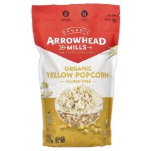 Arrowhead Mills, Popcorn Giallo Organo, 28 oz (793 g)