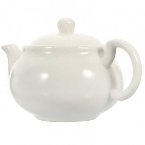 Keramische theepot wit kung fu1 stuk 1