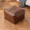 Storage Ottoman Padded Leather Foot Stool 18x16in 7