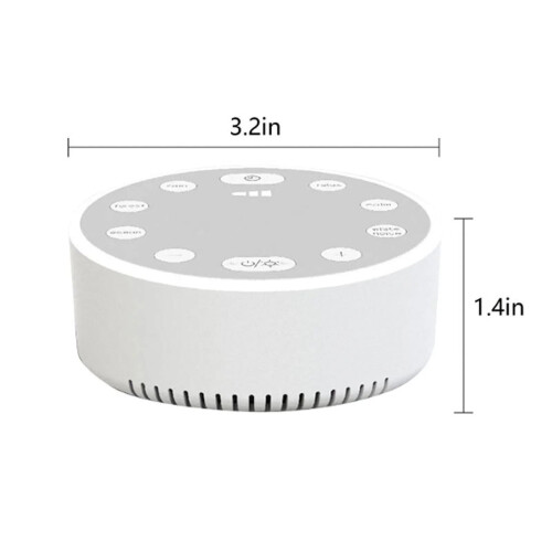White Noise Machine for Sleep with Nature Sounds 1