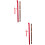 2Sets Professionele Bamboefluit Chinese Stijl Lichtgewicht Multi 7