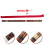 2Sets Professionele Bamboefluit Chinese Stijl Lichtgewicht Multi 8
