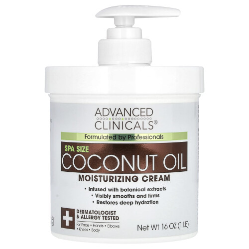 Advanced Clinicals, Κρέμα Μυρωδιού Κοκοσού, 16 oz