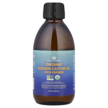 Queen of the Thrones, Drottningen av Tronerna, Ekologiskt Guld Castor Olja, Kallpressad, 8,45 fl oz (250 ml)