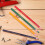 40Pièces Crayons De Cire Assortis En Bois Multi-Usage Pour 4