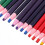 40Pièces Crayons De Cire Assortis En Bois Multi-Usage Pour 6