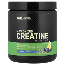 Optimum Nutrition, Micronized Creatine Powder, Blueberry Lemonade, 12.69 oz (360 g)