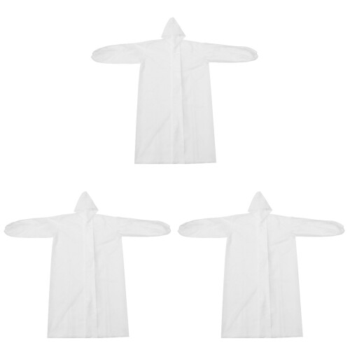 3Pièces Poncho Réutilisable Eva Mat Extérieur 1