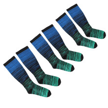 3 Paare kniehohe Socken mit breitem Schaft Plus Size XXXXL