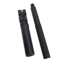 Wiederaufladbare LED-Taschenlampe 1000 Lumen wasserdicht Aluminium Schwarz