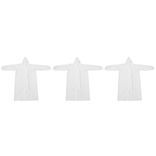 3Pièces Poncho Réutilisable Eva Mat Extérieur 2