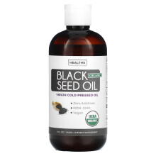 Healths Harmony, Óleo de Semente Preto Orgânico, 8 fl oz (240 ml)