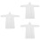 3Pièces Poncho Réutilisable Eva Mat Extérieur 5