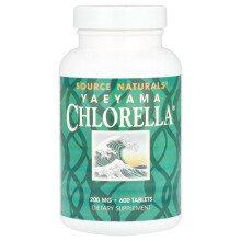 Source Naturals, Yaeyama Chlorella, 600 Tabletas, (20 mg por Tablet)