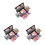3Pièces Ensemble Multi Palette Fard À Paupières Gloss 2