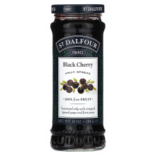 St. Dalfour, Marmelada de Cereja Preta, 10 oz (284 g)