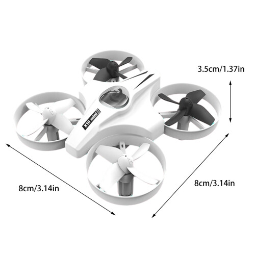 X10mini Πολύχρωμο Φως4CH Μίνι Drone με Έξυπνο Σχεδιασμό για Παιδιά και Ενήλικες, 2